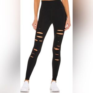 Alo Yoga High Waist Ripped Warrior Legging